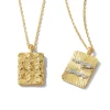 David Webb Necklaces*Aquarius Zodiac Pendant Necklace, Diamonds