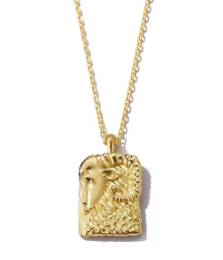 David Webb Necklaces*Aries Zodiac Pendant Necklace, Diamonds