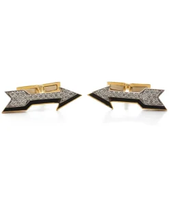 David Webb Cuff Links*Arrow Cuff Links