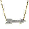 David Webb Necklaces*Arrow Necklace, White Enamel