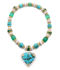 David Webb Necklaces*Arrowhead Necklace