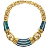 David Webb Necklaces*Azurmalachite Necklace