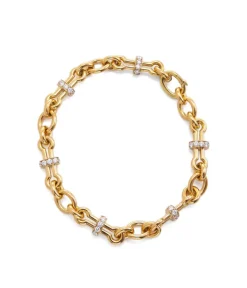 David Webb Bracelets*Barbell Chain Bracelet