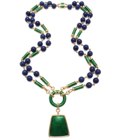 David Webb Necklaces*Bell Necklace, Lapis Lazuli