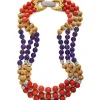 David Webb Necklaces*Bow Tie Triple Strand Necklace