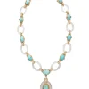 David Webb Necklaces*Cabochon Turquoise Necklace
