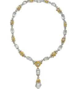 David Webb Necklaces*Carved Crystal Necklace