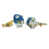 David Webb Cuff Links*Cat Cuff Links
