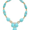 David Webb Necklaces*Cluster Pear Drop Necklace