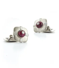 David Webb Cuff Links*Compass Cuff Links