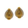 David Webb Earrings*Concentric Pear Earrings