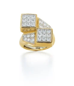 David Webb Rings*Crossover Cubist Ring