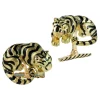 David Webb Cuff Links*Crouching Tiger Cuff Links