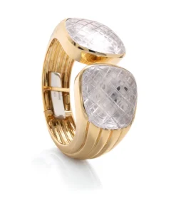 David Webb Bracelets*Crystal Pool Cuff