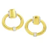 David Webb Earrings*Doorknocker Earrings