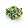 David Webb Brooches*Frog Brooch, Ruby Eyes