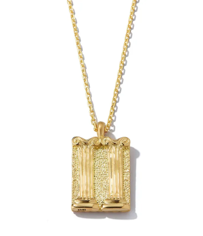 David Webb Necklaces*Gemini Zodiac Pendant Necklace
