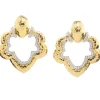 David Webb Earrings*Gothic Doorknocker Earrings