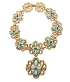 David Webb Necklaces*Infinity Collar with Pendant