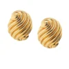 David Webb Earrings*Large Swirl Earrings