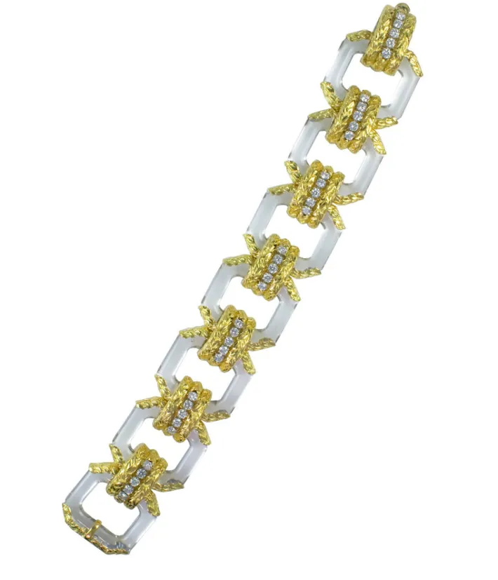 David Webb Bracelets*Laurel Bracelet