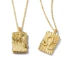 David Webb Necklaces*Leo Zodiac Pendant Necklace