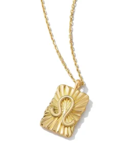 David Webb Necklaces*Leo Zodiac Pendant Necklace