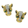 David Webb Earrings*Leopard Earrings