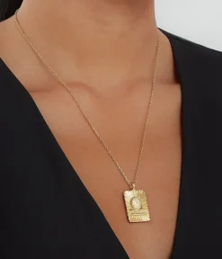 David Webb Necklaces*Libra Zodiac Pendant Necklace