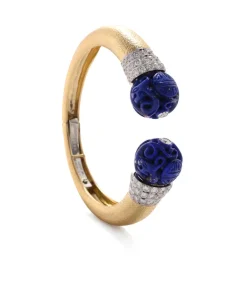 David Webb Bracelets*Magellan Cuff, Lapis