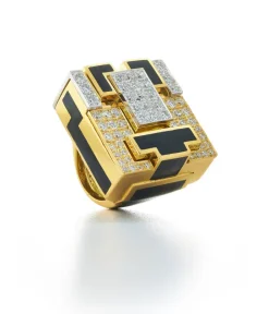 David Webb Rings*Mega Cubist Ring