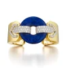David Webb Bracelets*Olympus Cuff, Lapis Lazuli