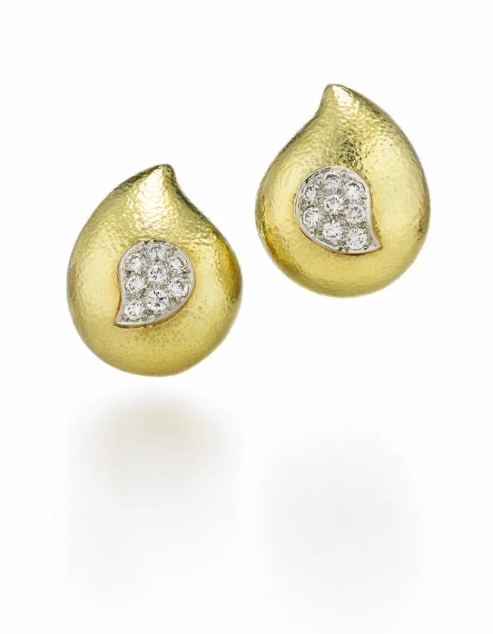 David Webb Earrings*Paisley Earrings