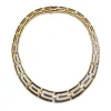 David Webb Necklaces*Parthenon Necklace, Black Enamel