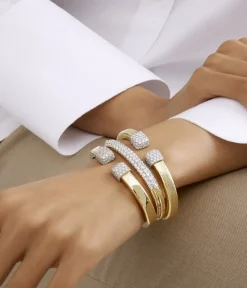 David Webb Bracelets*Pavé Bangle