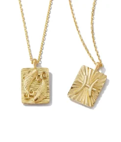 David Webb Necklaces*Pisces Zodiac Pendant Necklace