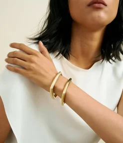 David Webb Bracelets*Quad Bangle, Polished 18K Gold