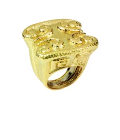 David Webb Rings*Quad Scroll Ring