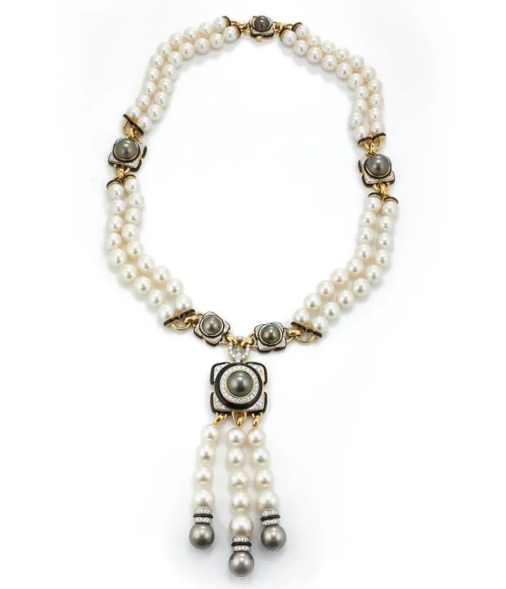 David Webb Necklaces*Reflection Necklace