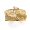David Webb Bracelets*Repousse Wolves Cuff