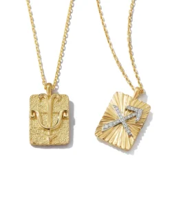 David Webb Necklaces*Sagittarius Zodiac Pendant Necklace, Diamonds