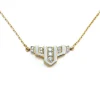 David Webb Necklaces*Scape Necklace, White Enamel