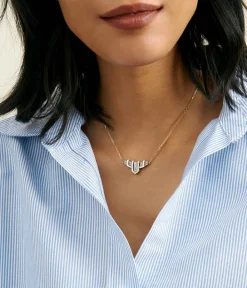 David Webb Necklaces*Scape Necklace, White Enamel