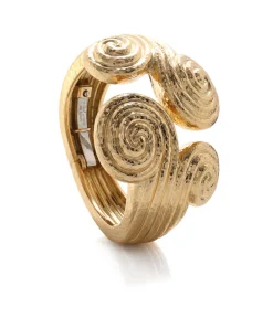 David Webb Bracelets*Scroll Cuff