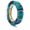 David Webb Bracelets*Segmented Fluted Azurmalachite Bracelet