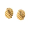 David Webb Earrings*Small Swirl Earrings