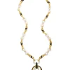 David Webb Necklaces*Stone Knot Necklace