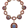 David Webb Necklaces*Streamline Circular Link Necklace