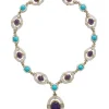 David Webb Necklaces*Streamline Oval Drop Necklace