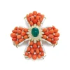 David Webb Brooches*The Elizabeth Taylor Maltese Cross Brooch